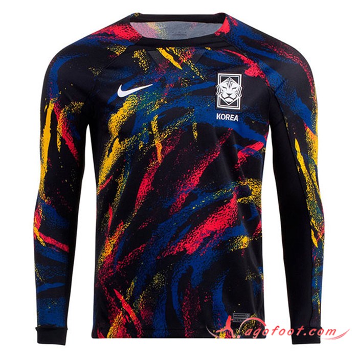 Nouveau Maillot Equipe Foot Corée du Sud Exterieur Manches Longues 2022/2023