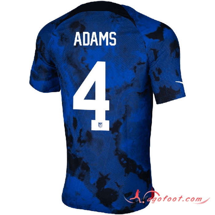 Maillot Equipe Foot Etats-Unis (ADAMS #4) 2022/2023 Exterieur