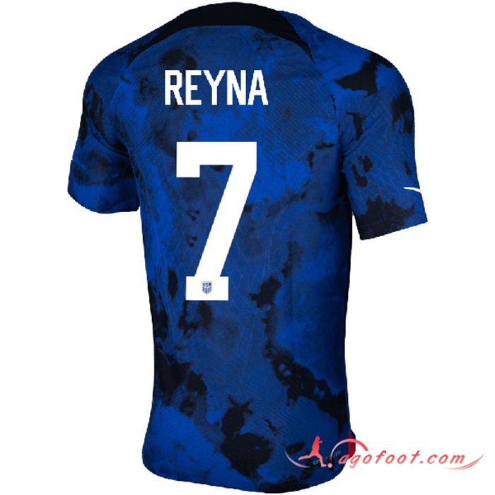 Maillot Equipe Foot Etats-Unis (REYNA #7) 2022/2023 Exterieur