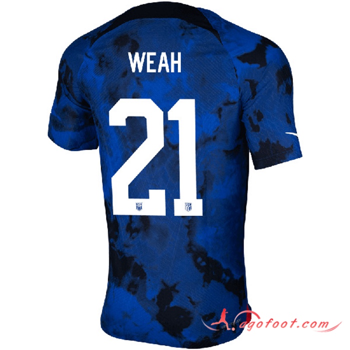 Maillot Equipe Foot Etats-Unis (WEAH #21) 2022/2023 Exterieur