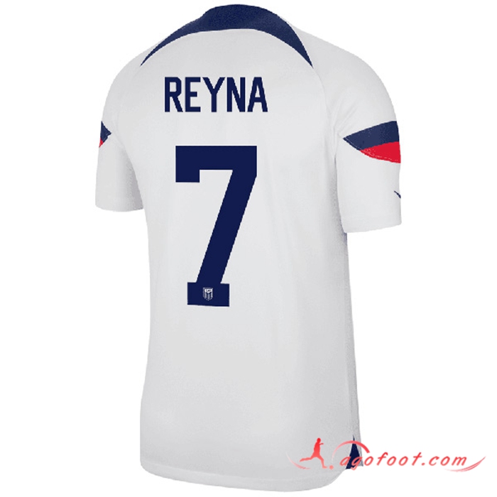 Maillot Equipe Foot Etats-Unis (REYNA #7) 2022/2023 Domicile