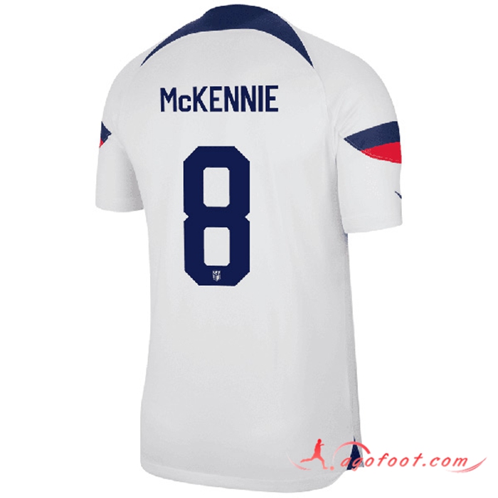 Maillot Equipe Foot Etats-Unis (McKENNIE #8) 2022/2023 Domicile