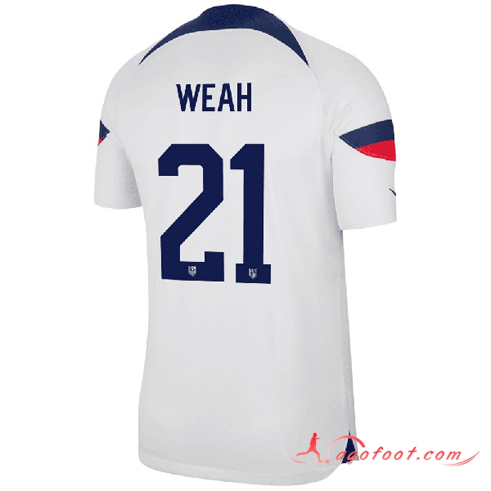 Maillot Equipe Foot Etats-Unis (WEAH #21) 2022/2023 Domicile