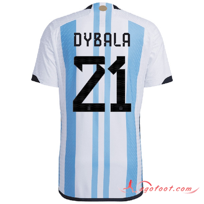 Maillot Equipe Foot Argentin (DYBALA #21) 2022/2023 Domicile