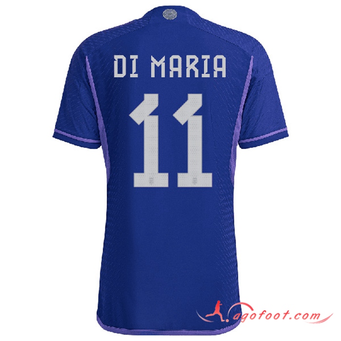 Maillot Equipe Foot Argentin (DI MARIA #21) 2022/2023 Exterieur