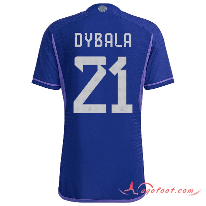 Maillot Equipe Foot Argentin (DYBALA #21) 2022/2023 Exterieur
