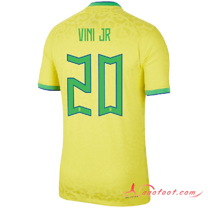 Maillot Equipe Foot Bresil (VINI JR #20) 2022/2023 Domicile