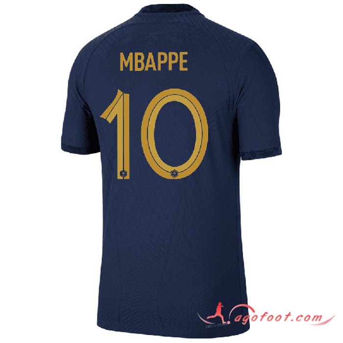 Maillot Equipe Foot France (MBAPPE #10) 2022/2023 Domicile