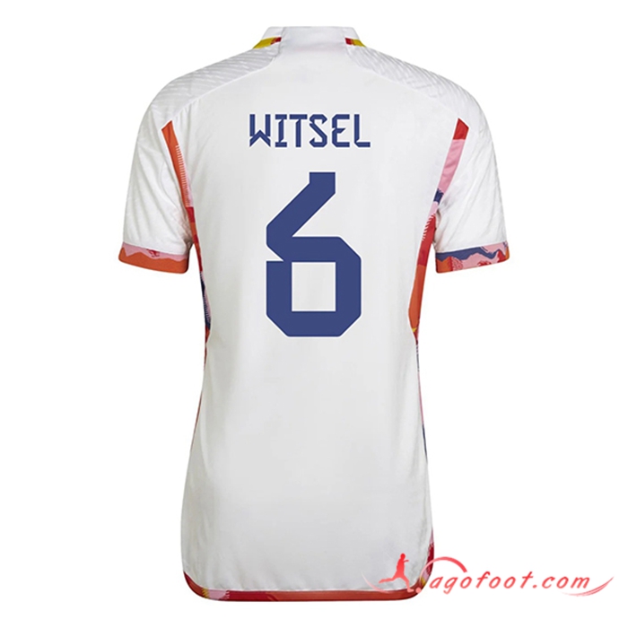 Maillot Equipe Foot Belgique (WITSEL #6) 2022/2023 Exterieur