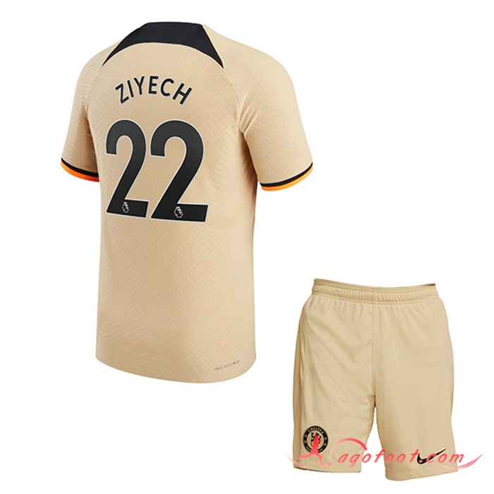 Maillot de Foot Chelsea (ZIYECH #22) Enfants Third 2022/2023