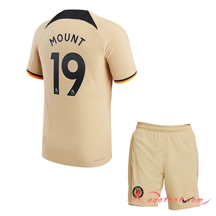Maillot de Foot Chelsea (MOUNT #19) Enfants Third 2022/2023