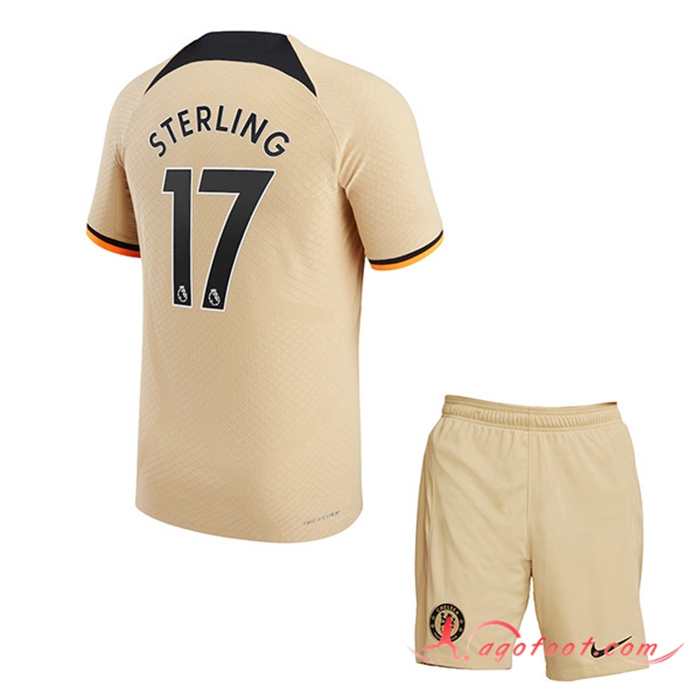 Maillot de Foot Chelsea (STERLING #17) Enfants Third 2022/2023