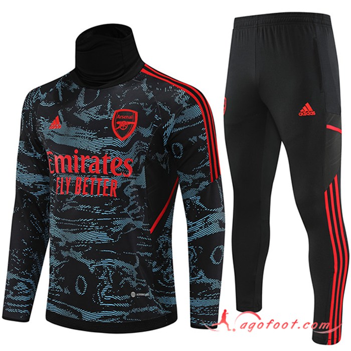 Ensemble Survetement de Foot Arsenal Couleur Camouflage 2022/2023