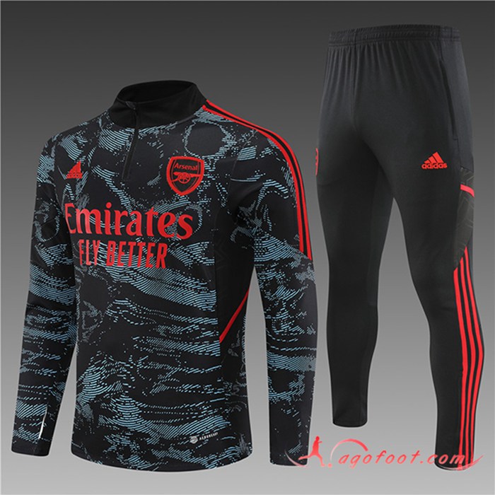 Ensemble Survetement de Foot Arsenal Enfant Couleur Camouflage 2022/2023