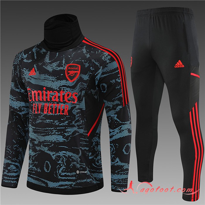 Ensemble Survetement de Foot Arsenal Enfant Couleur Camouflage 2022/2023