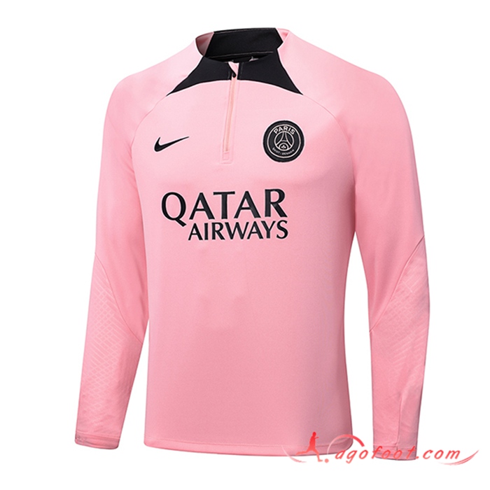 Sweatshirt Training PSG Rose 2022/2023