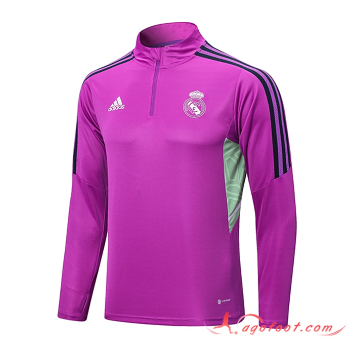 Sweatshirt Training Real Madrid Pourpre 2022/2023