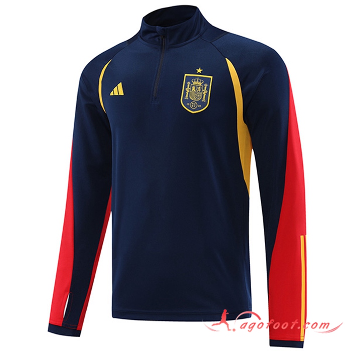 Sweatshirt Training Espagne Bleu Marine 2022/2023
