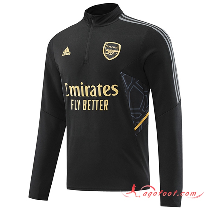 Sweatshirt Training Arsenal Noir 2022/2023
