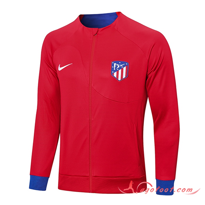 Veste Foot Atletico Madrid Rouge 2022/2023