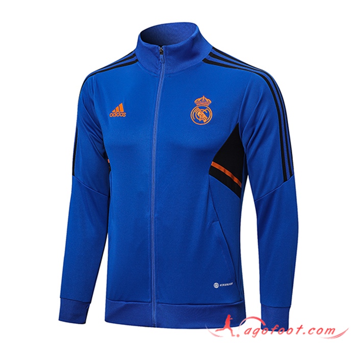 Veste Foot Real Madrid Bleu 2022/2023