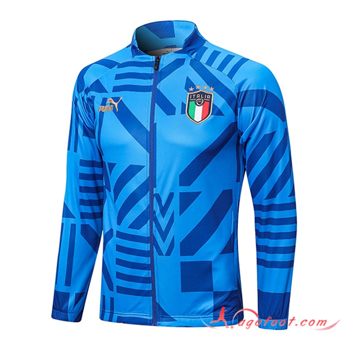 Veste Foot Italie Bleu 2022/2023