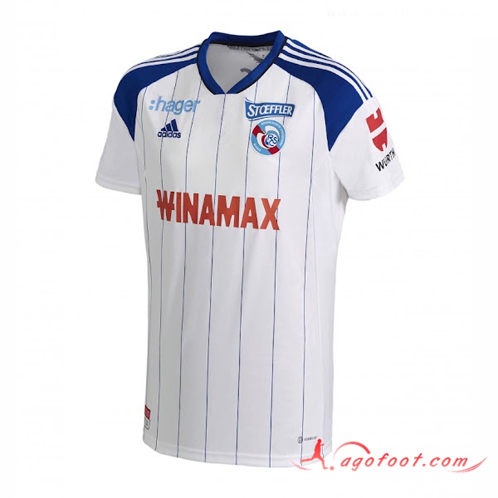 Nouveau Maillot de Foot RC Strasbourg Exterieur 2022/2023