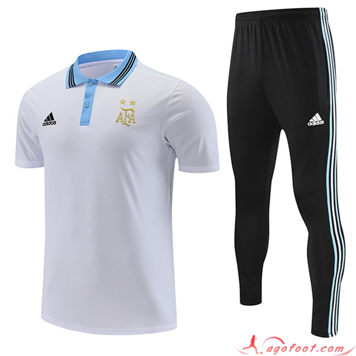 Ensemble Polo Foot Argentin Blanc 2022/2023