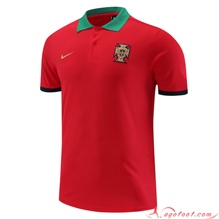 Polo Foot Portugal Rouge 2022/2023 -02