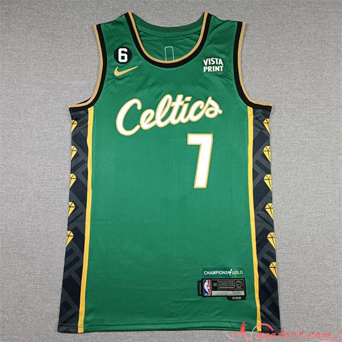 Maillot Boston Celtics(BROWN #7) 2022/23 Vert