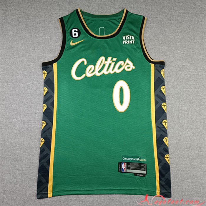 Maillot Boston Celtics(TATUM #0) 2022/23 Vert