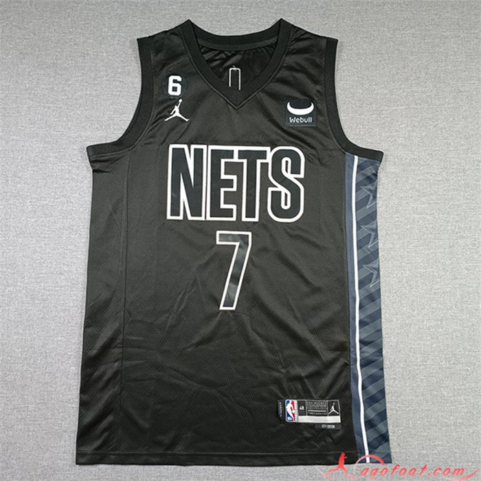 Maillot Brooklyn Nets(TATUM #7) 2022/23 Noir