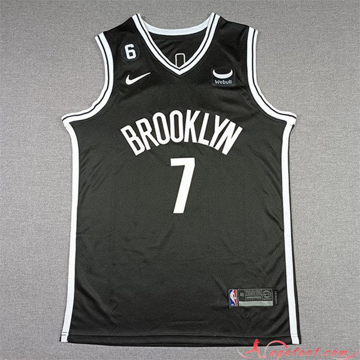 Maillot Brooklyn Nets(TATUM #7) 2022/23 Noir