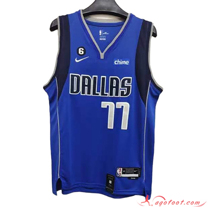 Maillot Dallas Mavericks(DONCIC #77) 2022/23 Bleu