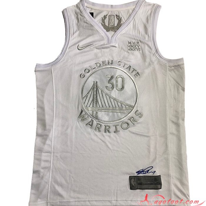 Maillot Golden State Warriors(CURRY #30) 2022/23 Blanc
