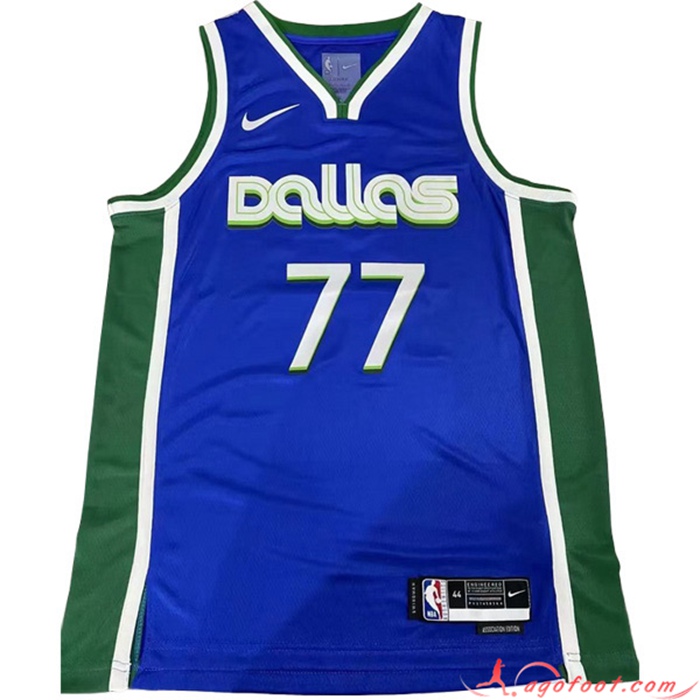 Maillot Dallas Mavericks(DONCIC #77) 2022/23 Bleu