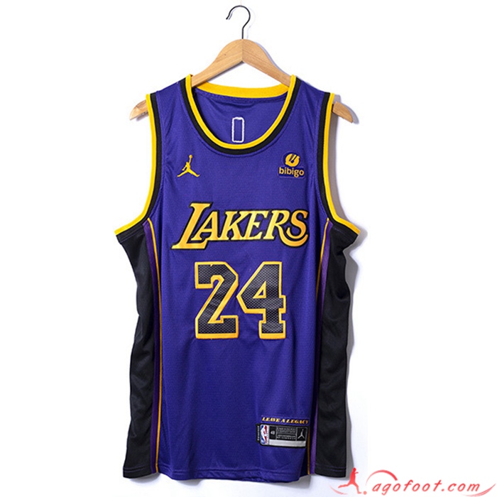 Maillot Los Angeles Lakers(KOBE #24) 2022/23 Pourpre