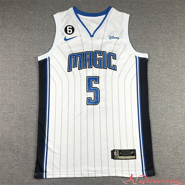 Maillot Orlando Magic(BANCHERO #5) 2022/23 Blanc