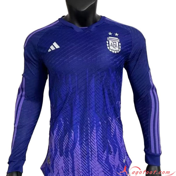 Nouveau Maillot Equipe Foot Argentin Exterieur Manches Longues 2022/2023