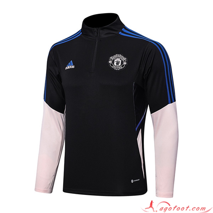 Sweatshirt Training Manchester United Noir 2022/2023