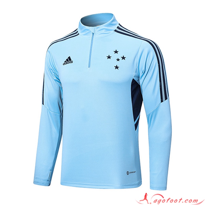 Sweatshirt Training Cruzeiro EC Bleu Clair 2022/2023