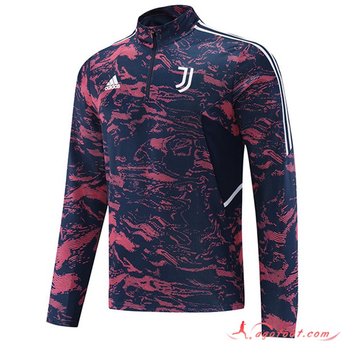 Sweatshirt Training Juventus Bleu/Rose 2022/2023