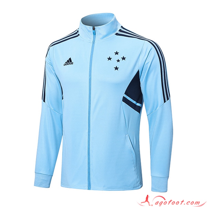 Veste Foot Cruzeiro EC Bleu Clair 2022/2023