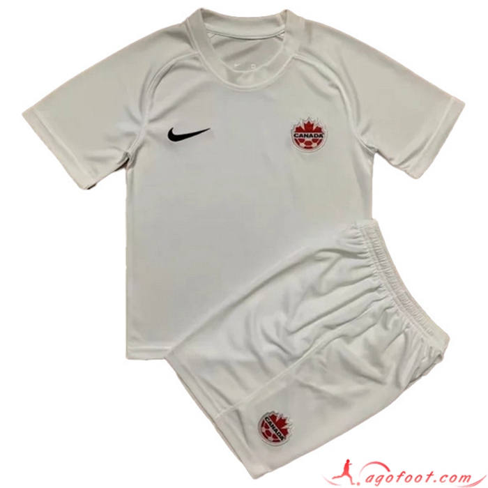 Maillot de Foot Canada Enfant Exterieur Coupe Du Monde 2022