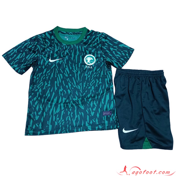 Maillot de Foot Arabie Saoudite Enfant Exterieur Coupe Du Monde 2022