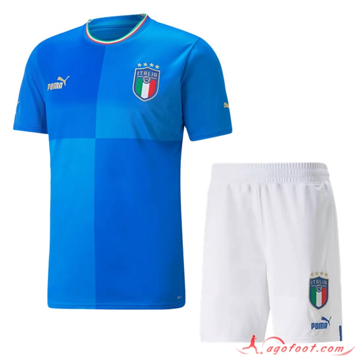 Maillot de Foot Italie Enfant Domicile Coupe Du Monde 2022