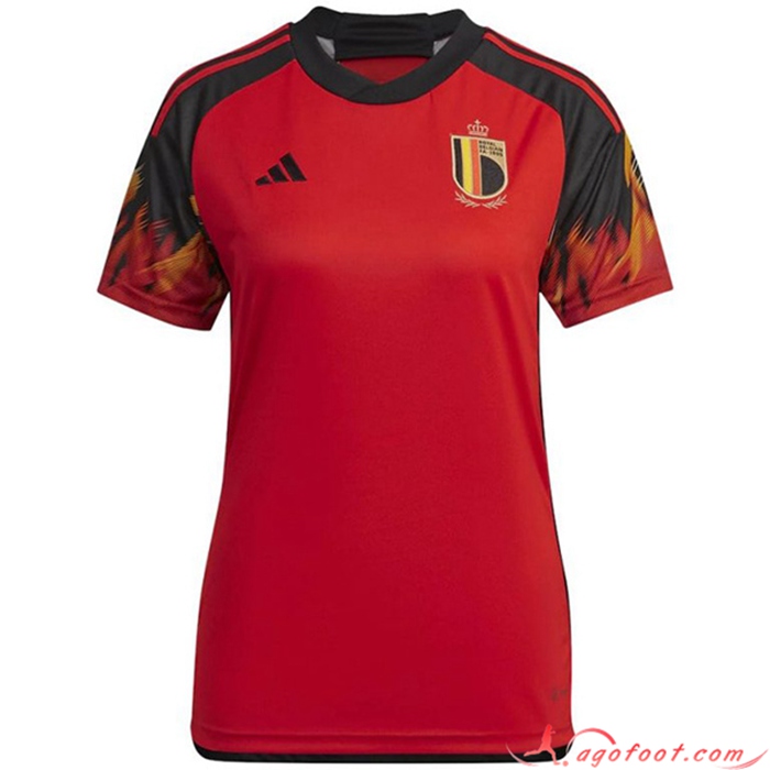Maillot de Foot Belgique Femme Domicile Coupe Du Monde 2022