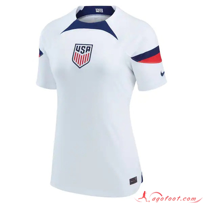 Maillot de Foot États-Unis Femme Domicile Coupe Du Monde 2022