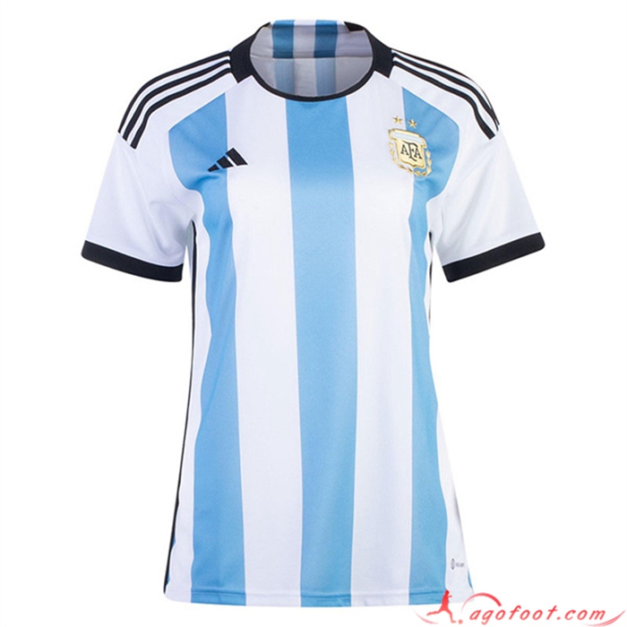 Maillot de Foot Argentin Femme Domicile Coupe Du Monde 2022