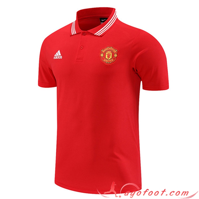 Polo Foot Manchester United Rouge 2022/2023